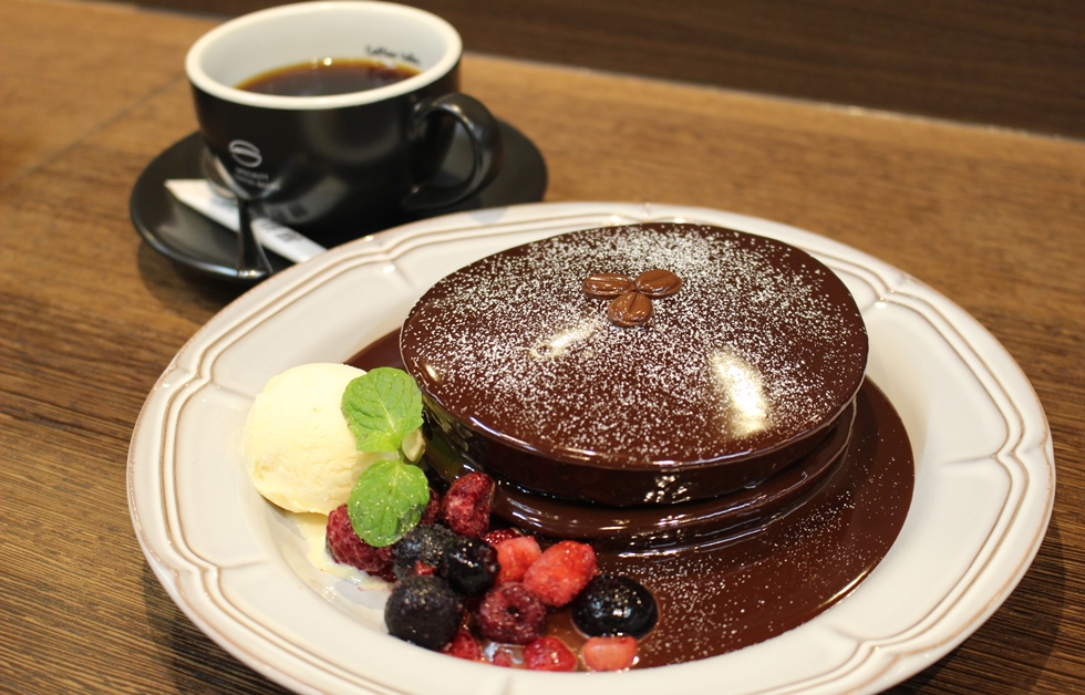 ホットケーキ完成