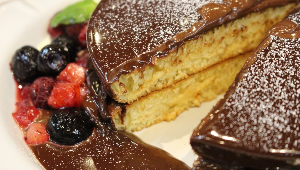 ホットケーキ断面