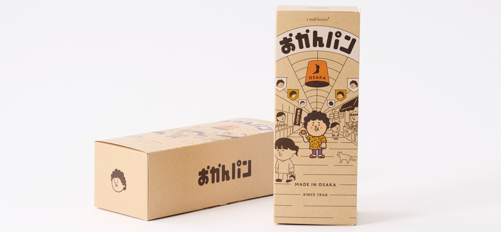 『クックハウス』の「おかんパン」イメージ