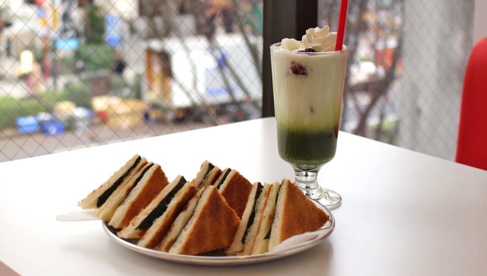 「あんこ抹茶ラッテ」「のりトースト」