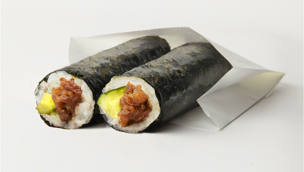 『Hand Roll Tokyo 浅草店』冬限定メニューの「牛肉きゅうり」