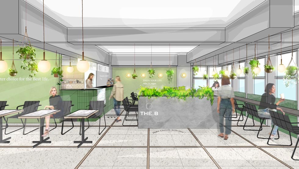 『THE_B』の店内