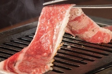 『ヒレ肉の宝山 錦糸町店』の「片面５秒焼きブリスケ」