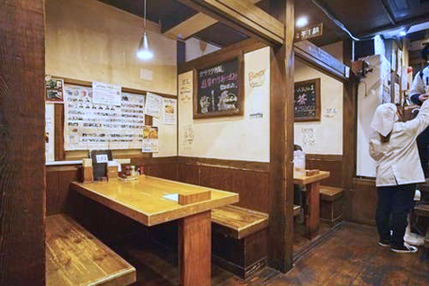 『らぅ麺 ガラ喰楽学校』店内イメージ