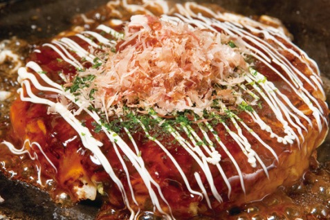 『お好みもんじゃ 立川店』のお好み焼き