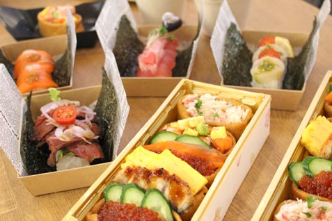 『OEDO ARIAKE STYLE（オエド アリアケ スタイル）』の「はなやかいなり」など