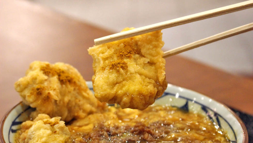 ジューシーな鶏天