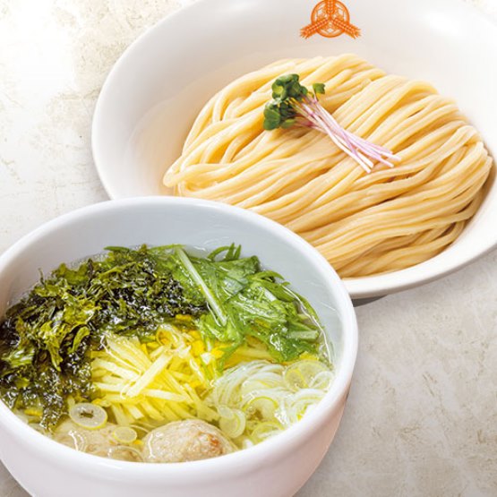 「あったか生姜鯛だし塩つけ麺」