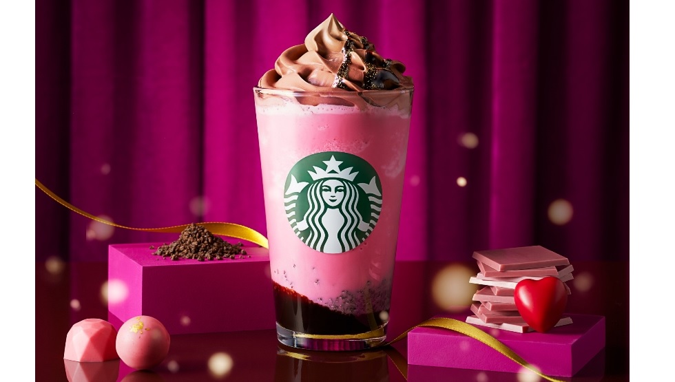 スタバ「ルビー ショコラ シンフォニー フラペチーノ®
