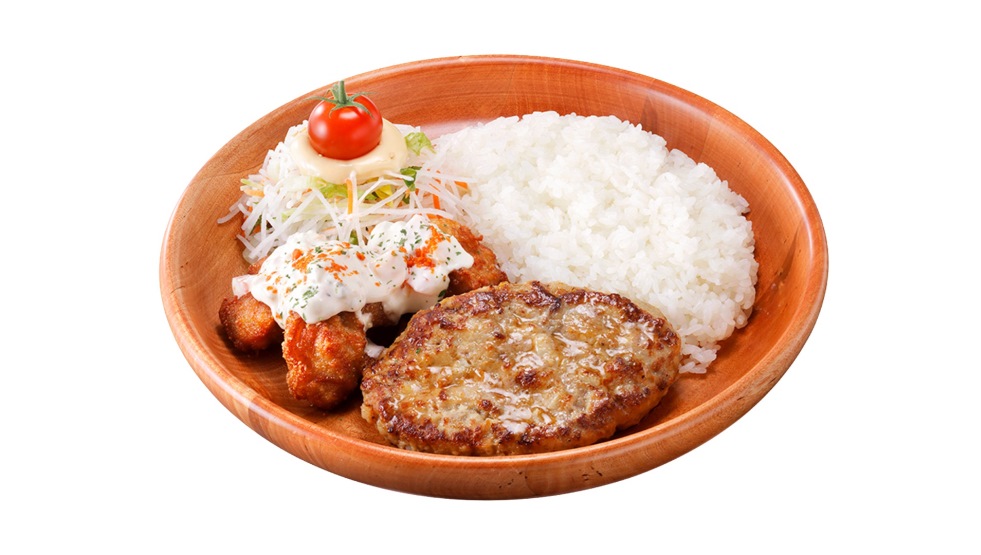 「タルタルザンギ&ハンバーグディッシュ」