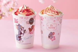 『タリーズ』×『トムとジェリー』の『桜』コラボ登場！