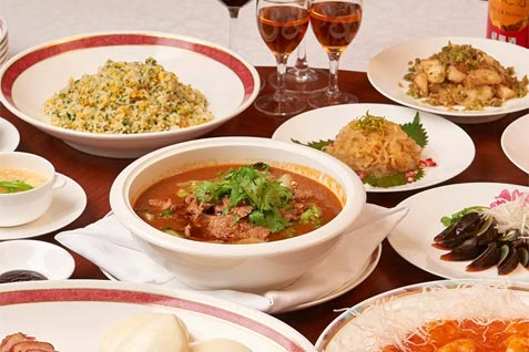 『揚州名菜 秦淮春』の揚州料理