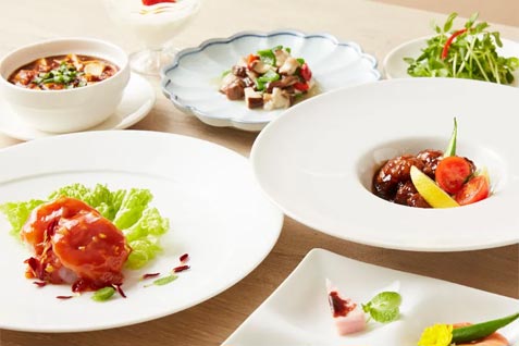 『China Dining 羽龍』の本格中華料理