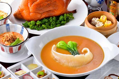 『頤和園 京橋エドグラン店』の本格中華料理