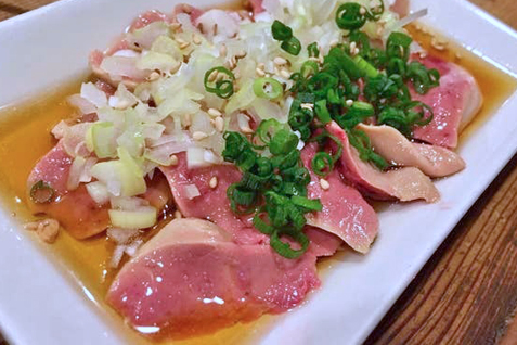 『克ッ 下北沢店』の「白レバー刺し」