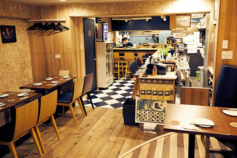 『Cafe&Dining KOGA MILK BAR』店内イメージ