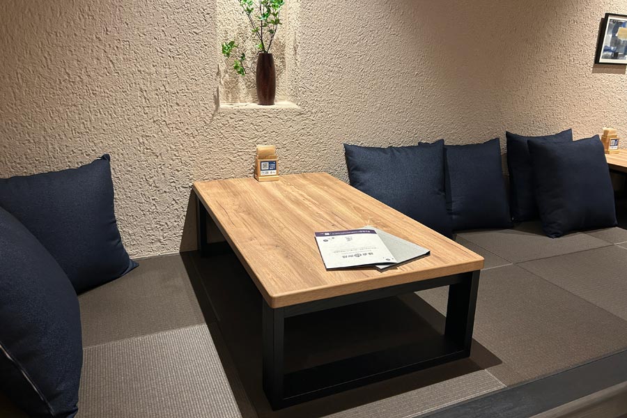 『和カフェ Tsumugi 鎌倉店』の店内