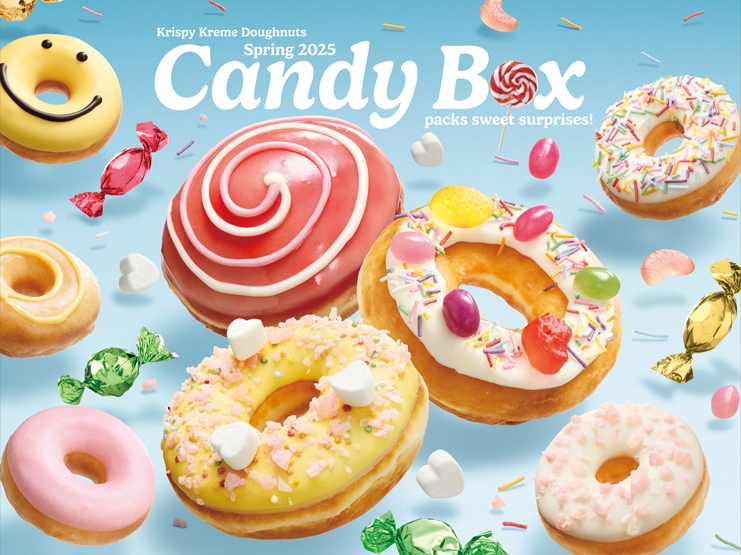 クリスピー・クリーム・ドーナツ『Candy Box』2/15より発売！