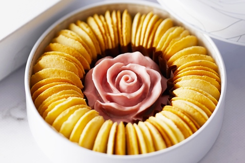 「リングバニラ ローズチョコ」