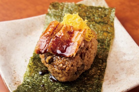 福岡「料亭 かのこゆり」あなごめしおにぎり
