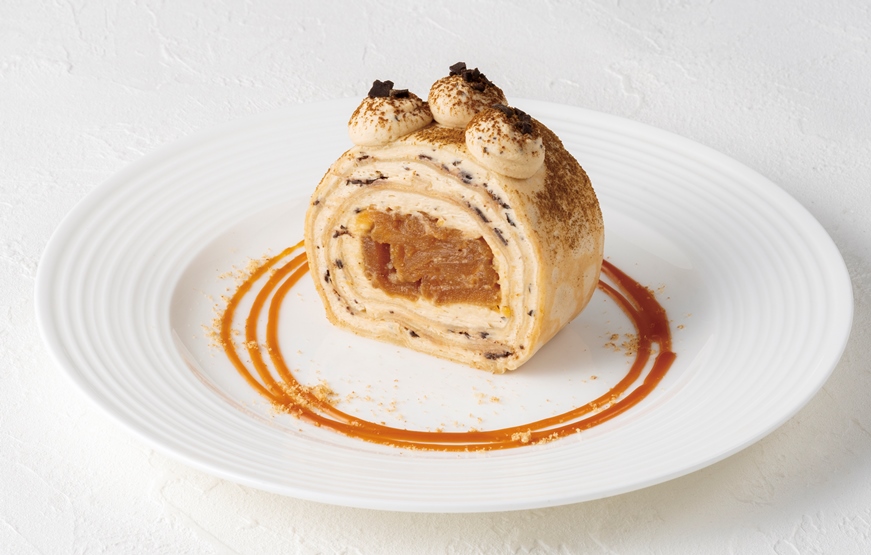 「クレープロール 焼きりんごとアールグレイ」