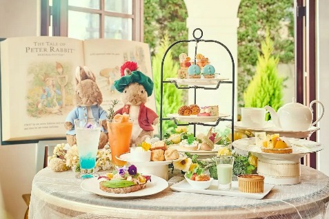 「ピーターラビット(TM)アフタヌーンティー ～in Green Garden～」