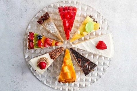『ロビーカフェ ファシーノ』のケーキ