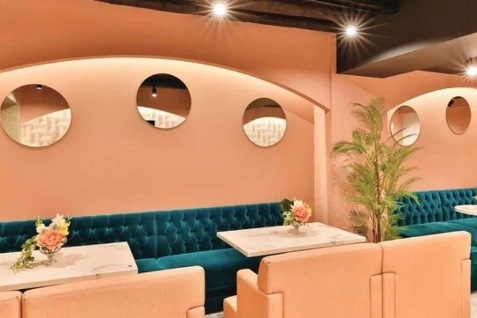『a la mode osaka』の店内