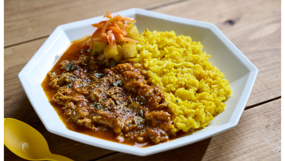 『イエロースプーン カレーショップ』の「ほろほろチキンカレー」
