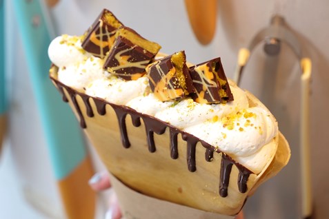 「ドバイチョコメルト」チョコ