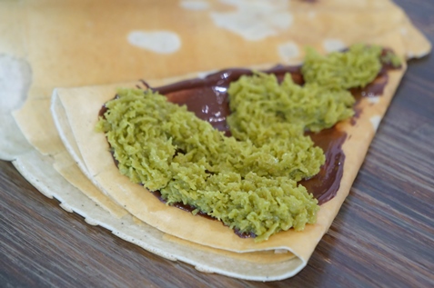 「ドバイチョコメルト」クリーム