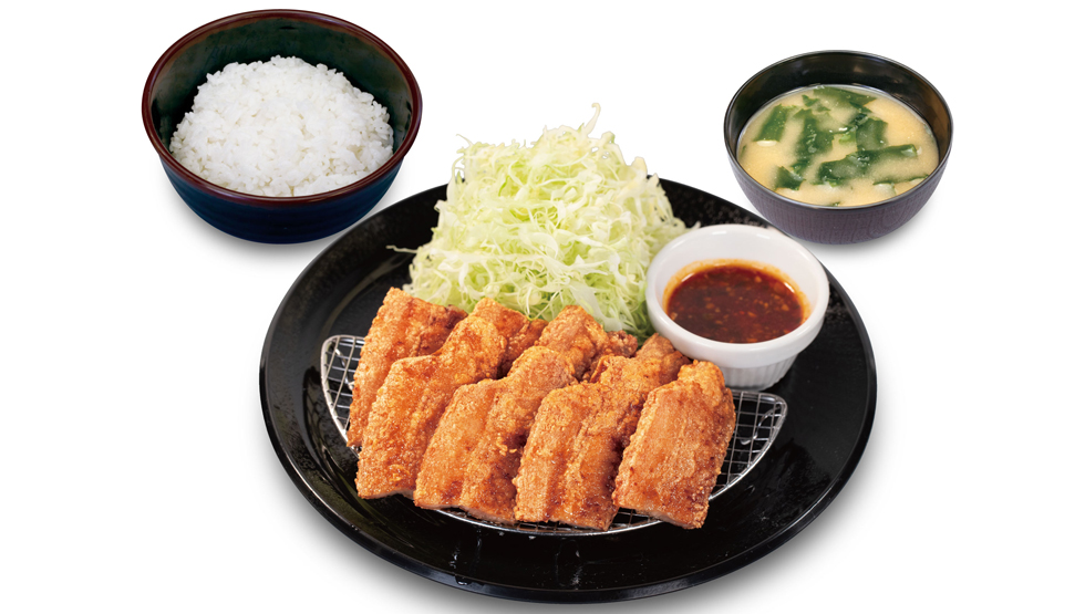 『松のや』の「ムートート定食」