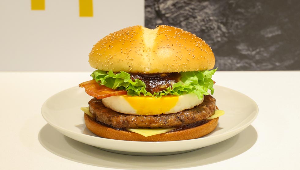 たまご×ベーコン×肉厚ビーフ！『マクドナルド』から新サムライマックを3/26より新発売！