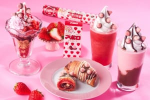 『サンマルクカフェ』でいちご×チョコの4品発売！