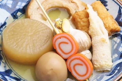 『かき街道249号線 かき小屋 西くん』の「金沢おでん」