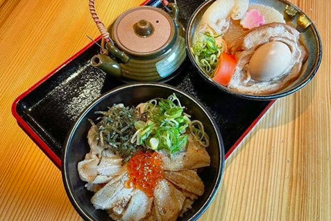 『おでん 輪島ふぐ のどぐろ AMIYA』の「のどぐろまぶし丼」