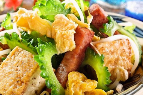 「沖縄の台所 ぱいかじ 沖縄本店」の「ゴーヤーチャンプルー」