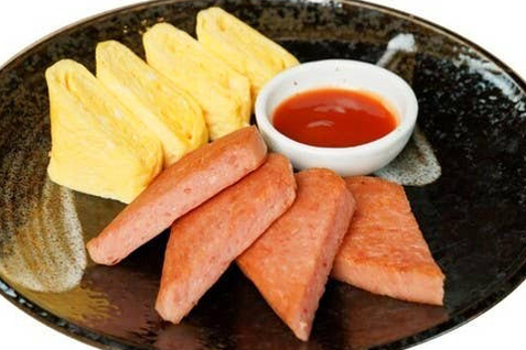 「島唄DINING 道ジュネー」の「ポーク玉子」