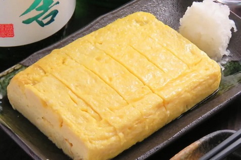 『鶏なか』の出汁巻き