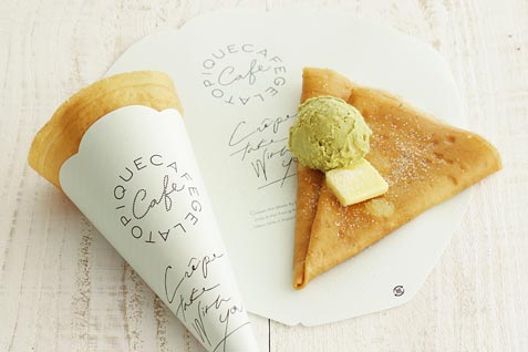 『gelato pique cafe creperie アトレ恵比寿店（ジェラート ピケ カフェ クレープリー アトレエビステン）』のメニュー