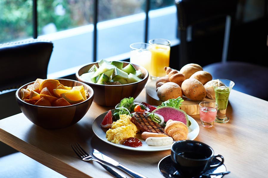 『CEDAR THE CHOP HOUSE & BAR』のモーニングビュッフェ