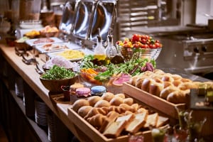 『CEDAR THE CHOP HOUSE & BAR』のモーニングビュッフェ