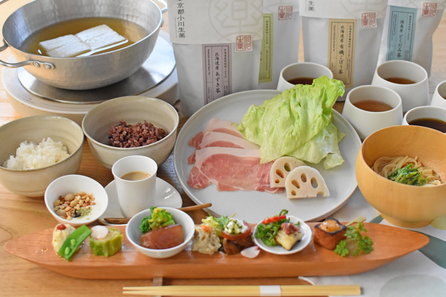 『京都小川生薬』の朝食コースイメージ