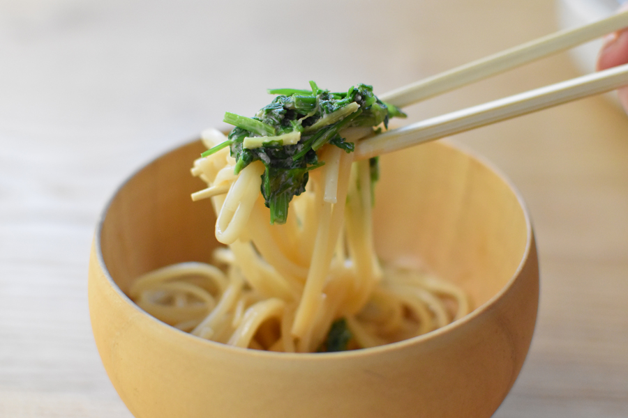 『京都小川生薬』の朝食コース「半田そうめん」