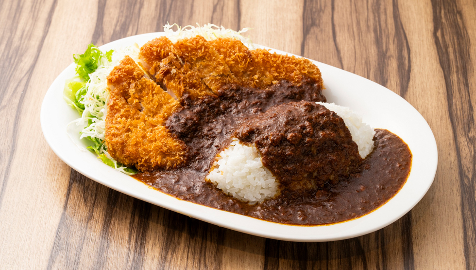 『TOKYO CURRY QUARTET』の「銀座スイス／みちのく漢方三元豚カツカレー」