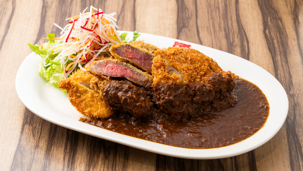 『TOKYO CURRY QUARTET』の「銀座スイス／トリプルカツカレー」