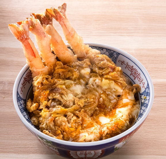 「海老とじ天丼」