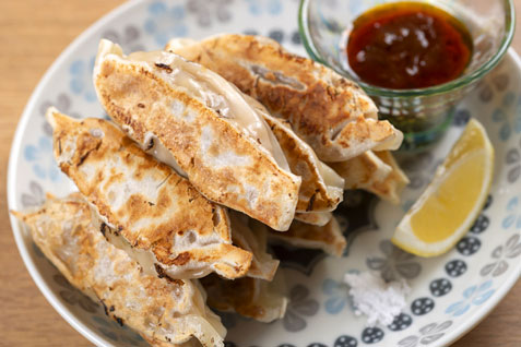 「台湾餃子 火鍋 酒場杏仁 横浜西口北幸店」の「台湾餃子」