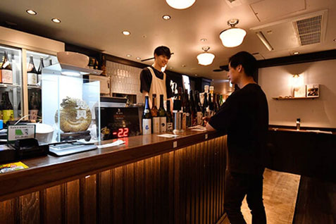 「鬼貝 エキュートエディション横浜店」店内イメージ