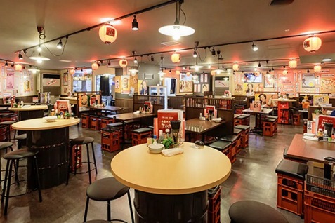 『まどもあぜる 難波店』店内